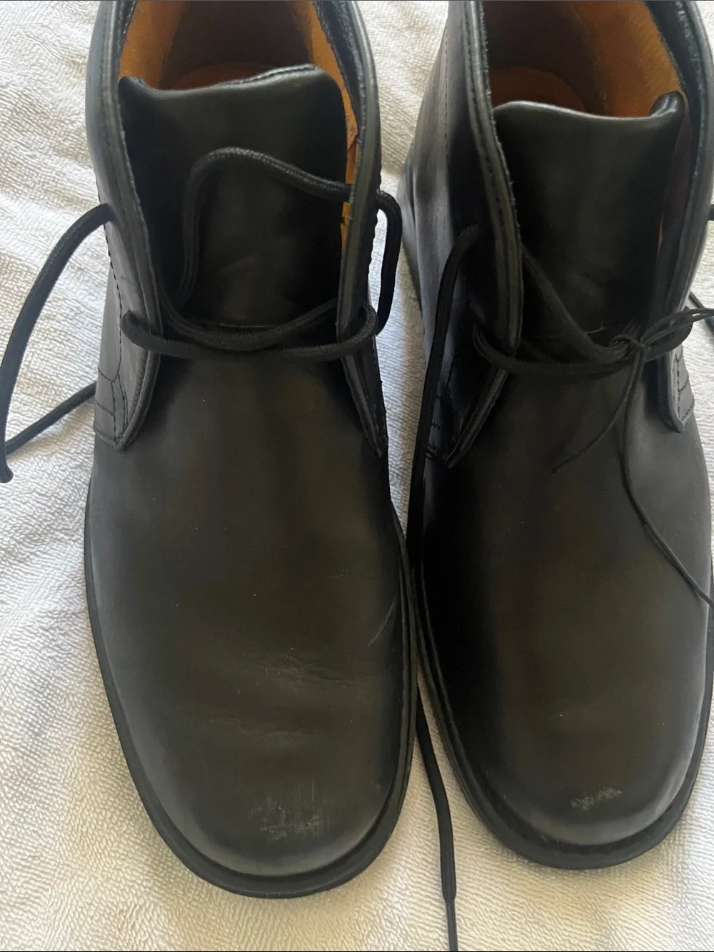 Timberland Men’s Black Leather Chukka Boots - Lace-Up Ankle Boots